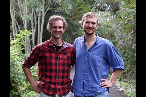Ed Ayton (left) and Hugo Lynch are both passionate about sustainability